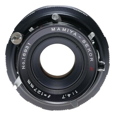 Mamiya Sekor P 127mm f/4.7レンズ Mamiya Sekor P 127mm f/4.7レンズ Exc+4] Mamiya Sekor P 127mm