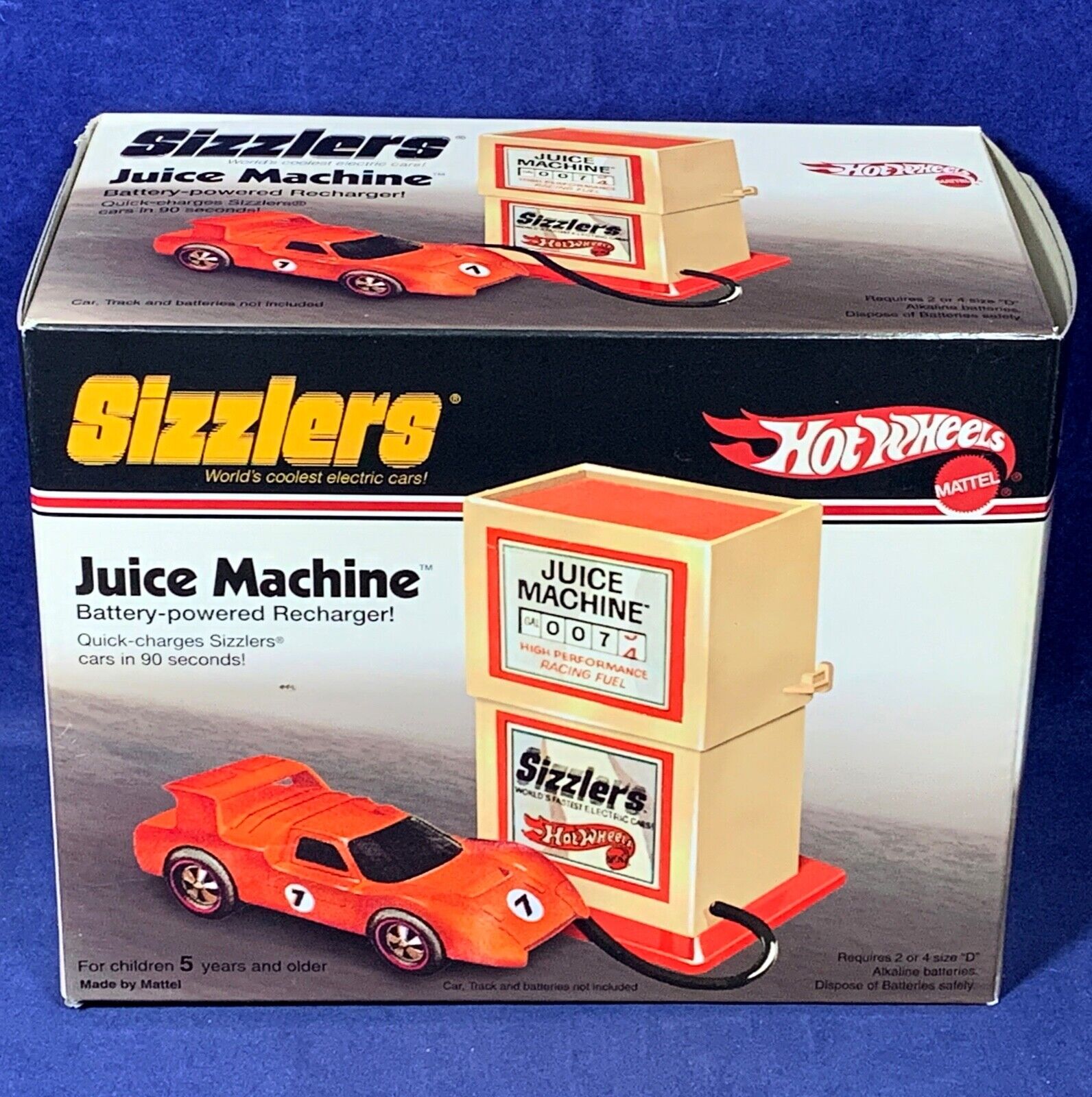 New SIZZLERS JUICE MACHINE Hot Wheels GAS PUMP RECHARGER New SIZZLERS JUICE MACHINE Hot Wheels GAS PUMP RECHARGER