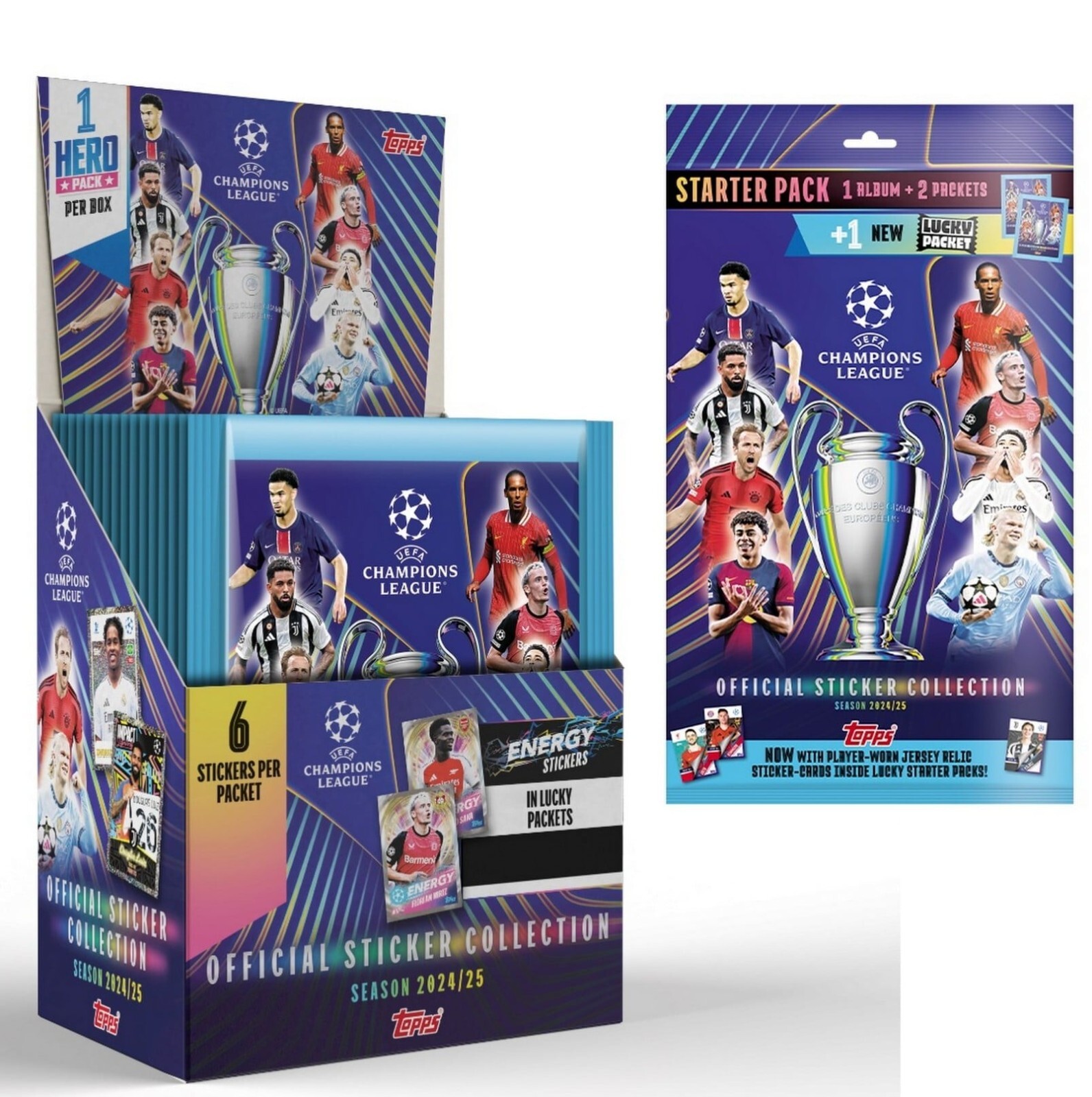 Topps Champions League Stickers 24/25 - SET Stickers Starter