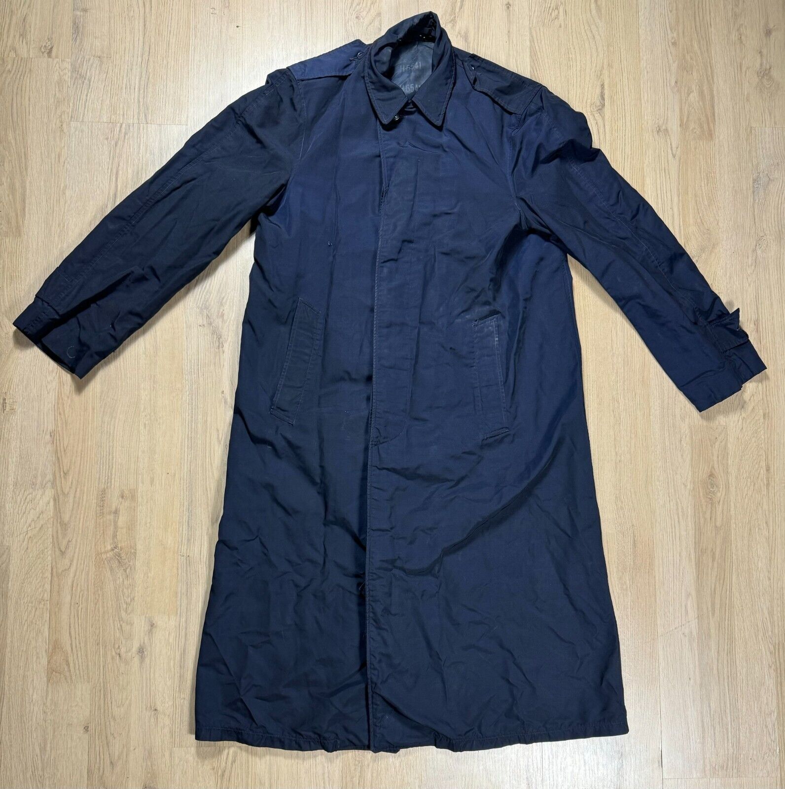 Vintage USAF US Air Force Nylon-Rayon Rain Coat Overcoat Vintage USAF US Air Force Nylon-Rayon Rain Coat Overcoat