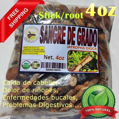 Sangre de grado,sangre de drago Caida del Cabello Hair loss aid 4oz Tea/infusion