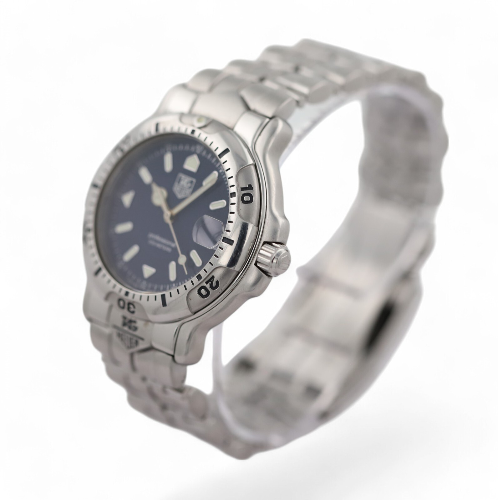 時計 TAG HEUER Professional WH1151-K1 Tag Heuer 6000 WH1151-K1 Stainless Steel & 18K Yellow Gold