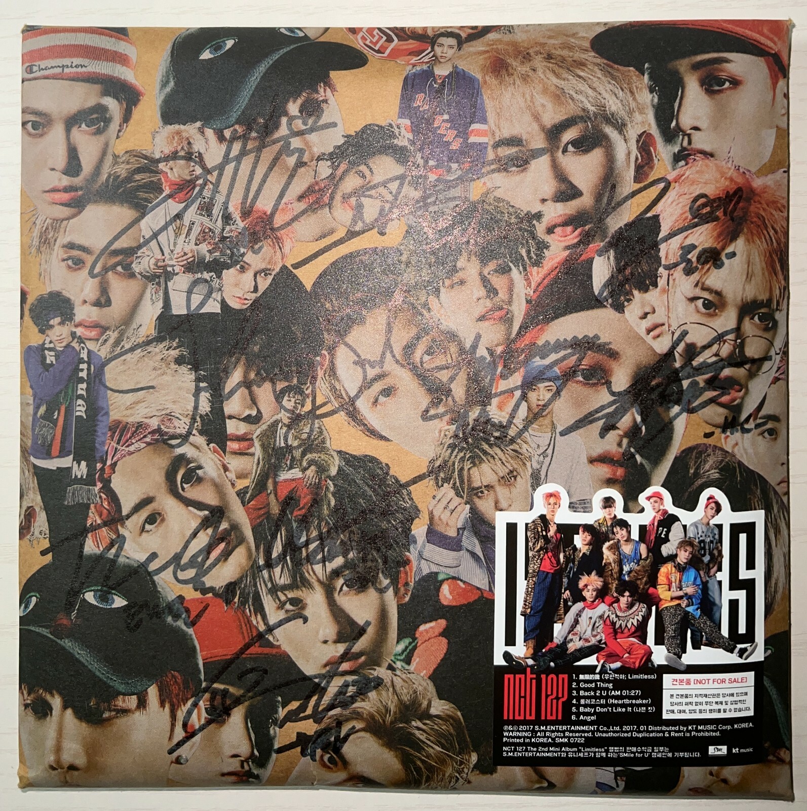 NCT127 [LIMITLESS] Autographed Signed Promo Album | eBay