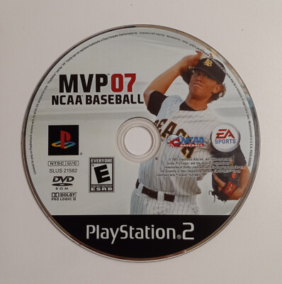 MVP 07 NCAA Baseball (Sony PlayStation 2, PS2 - 2007) DISC ONLY