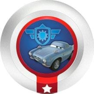 Chrome's Armor Shield Disney Infinity Power Disc Figure Character 5E
