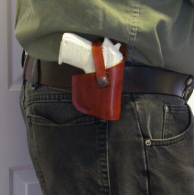 Right Hand Belt Holster w/ Retention Strap for Beretta Tomcat 3032