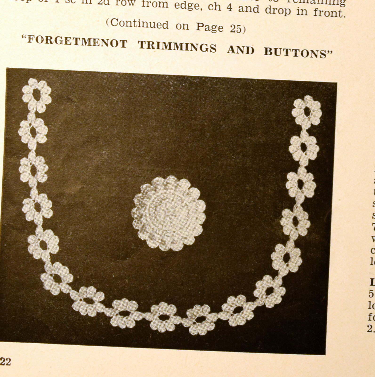 Lily's Album of Crocheted Designs Book 1200 1944 Excellent Condition