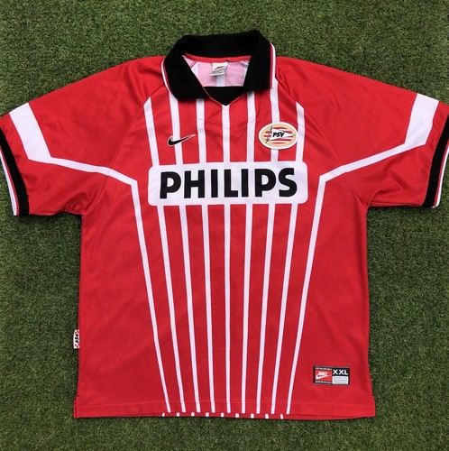 ウェア 96-97 PSV / soccer game shirt 1996-97 PSV Home Shirt - 8/10 - (XL.Boys)