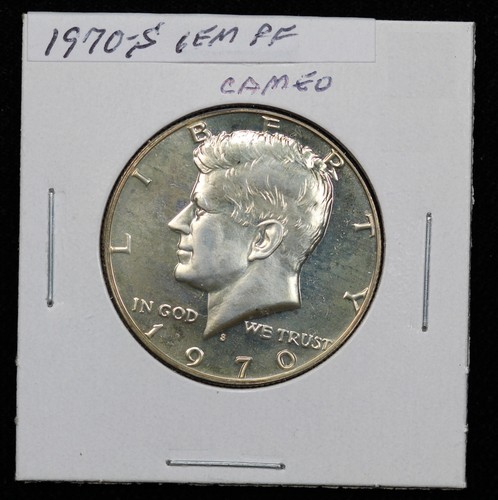 1970-S Gem Proof Silver Kennedy Half Dollar