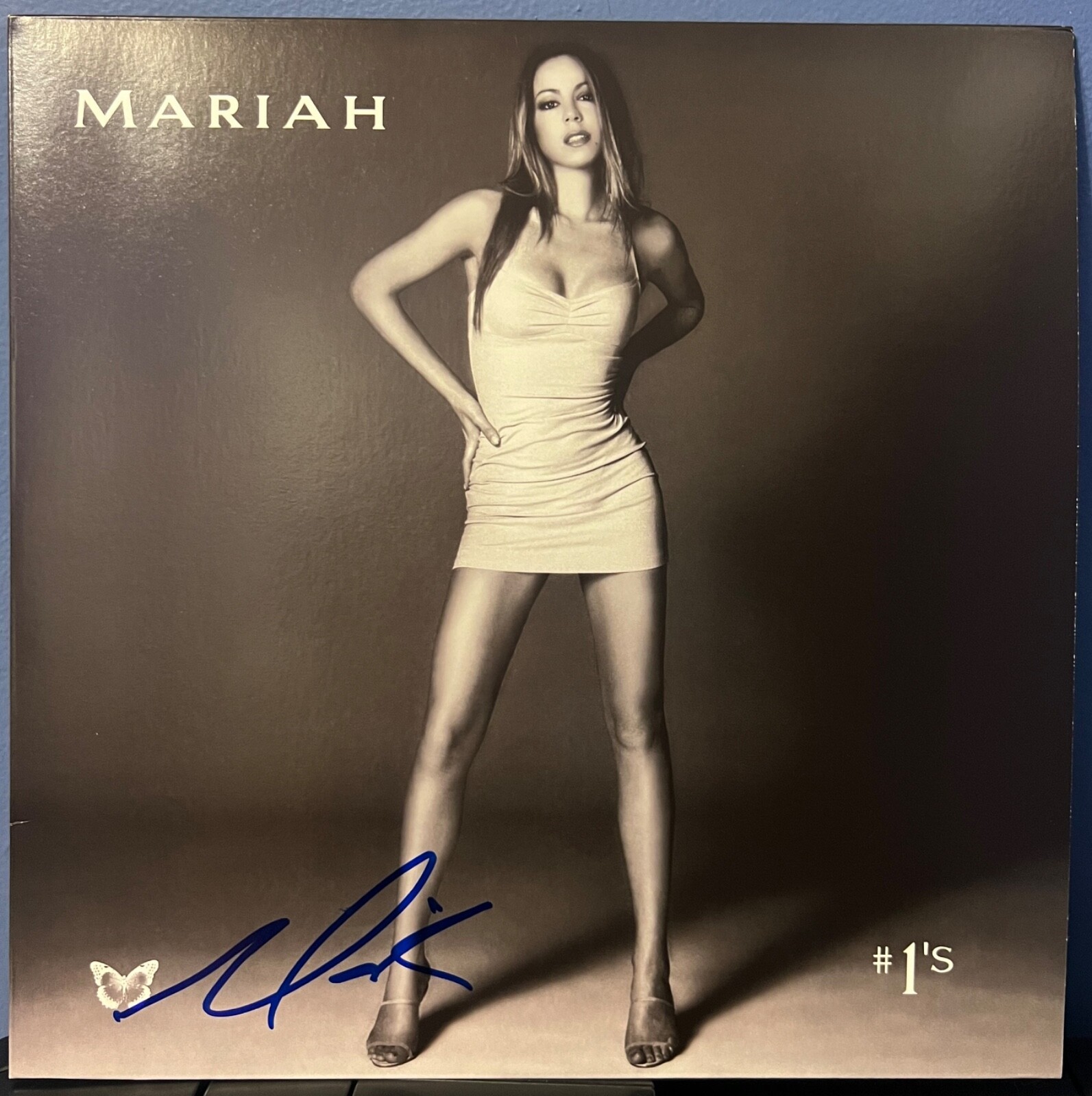 Mariah Carey signed #1s 12