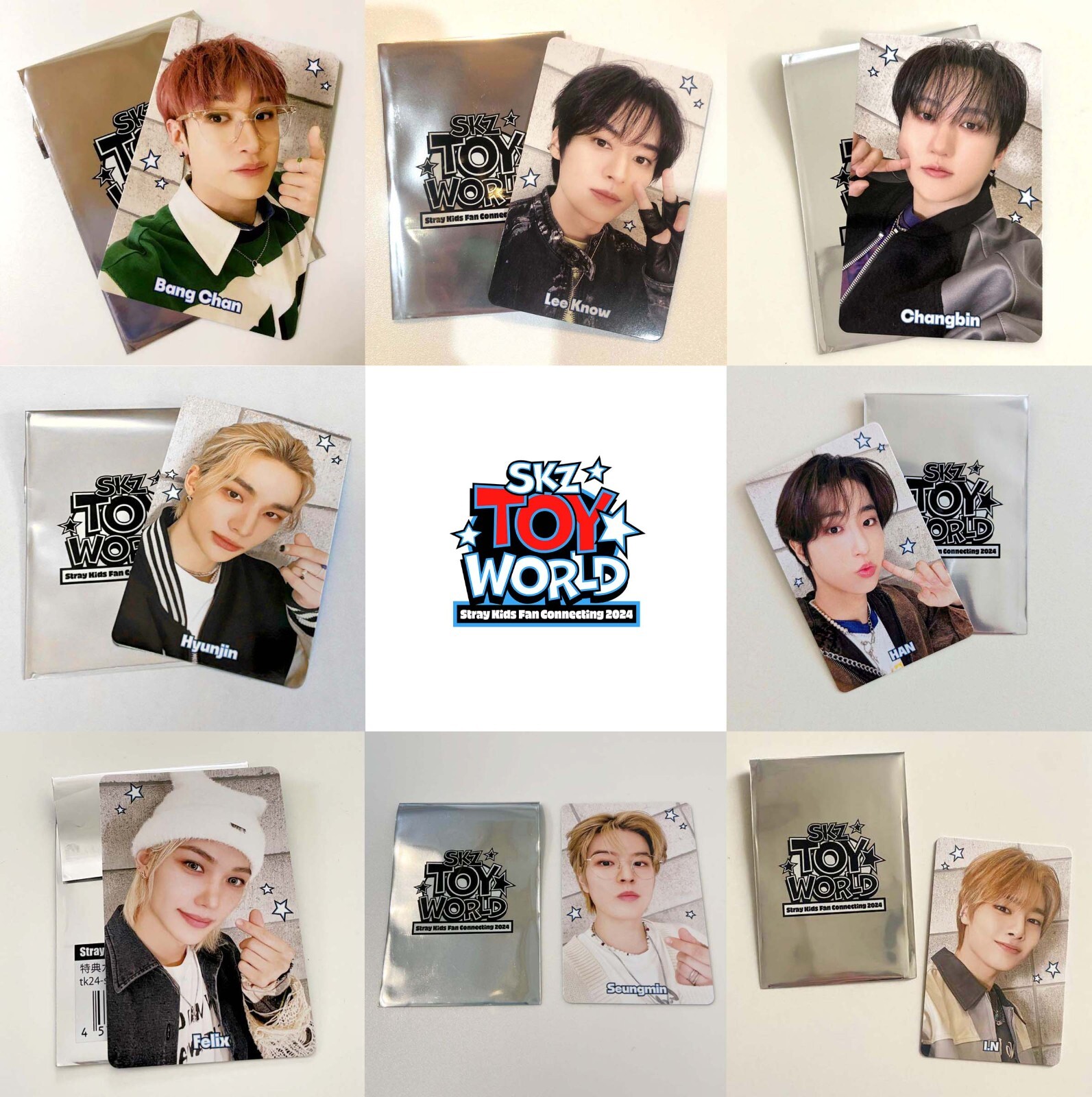 straykids SKZ TOY WORLD HMV 特典 トレカ 8種 Stray Kids、LIVE Blu