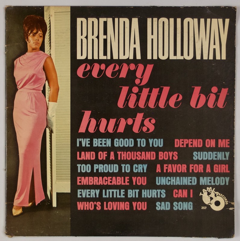 BRENDA HOLLOWAY: Every Little Bit Hurts US Tamla DG OG Mono Soul Vinyl LP Hear