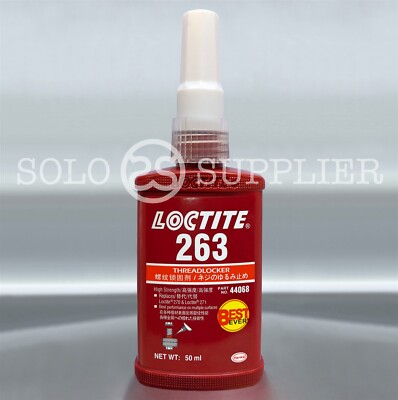 Loctite 263 Red High Strength Threadlocker 50ml