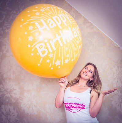 1 x Cattex 35'' Riesenluftballon HAPPY BIRTHDAY * GEBURTSTAG *