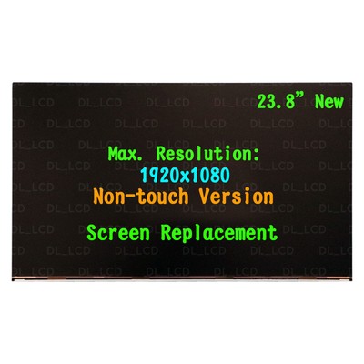 For Dell A340-24IGM AIO Replacement 23.8'' LCD Screen FHD Display Panel 1920×1080