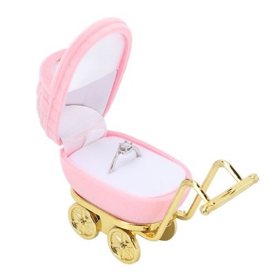 Baby Carriage Jewelry Box Personalized Jewelry Gift Organizer Earrings Necklace