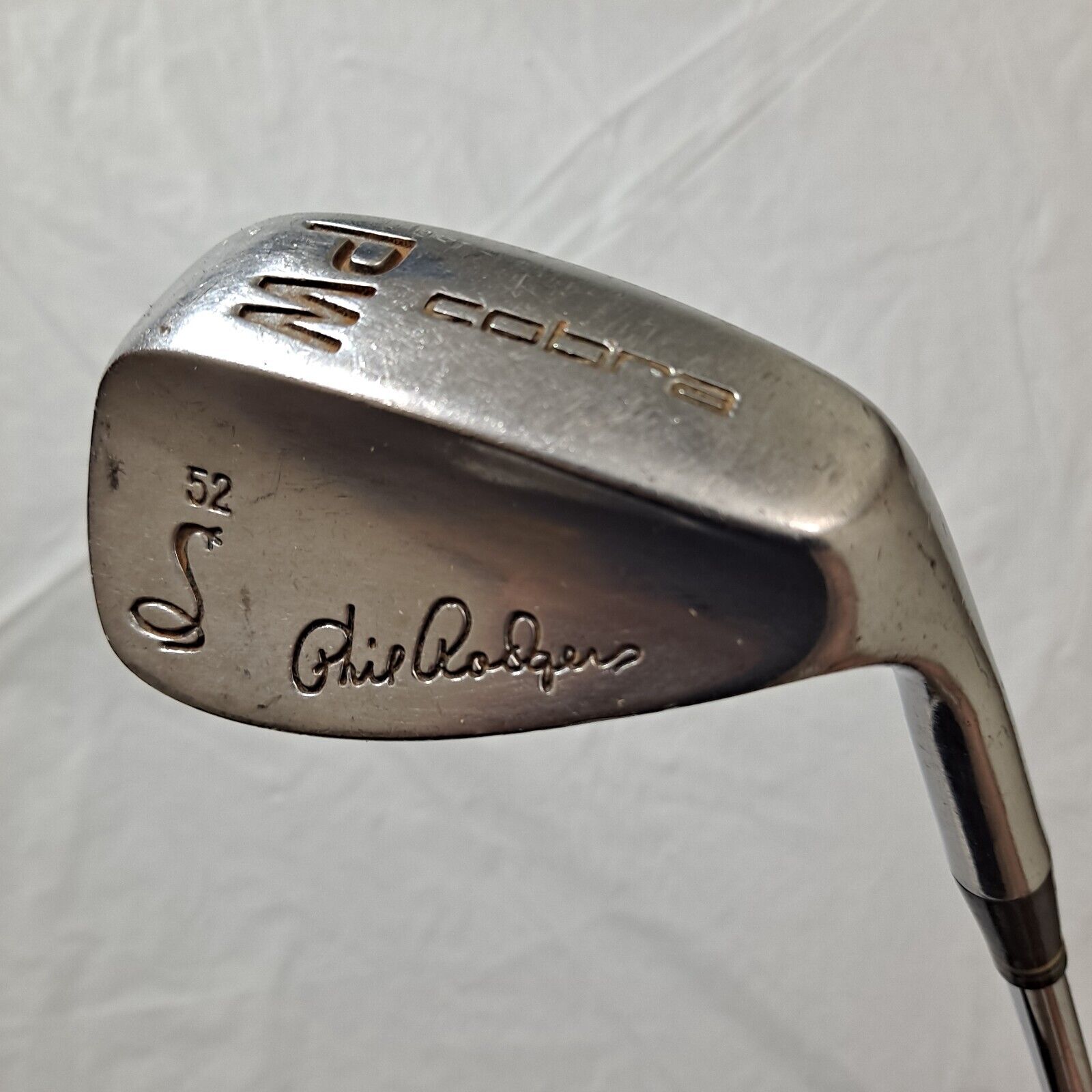 RAW King Cobra Phil Rodgers 56° Sand Wedge Wedge Flex Steel Shaft GolfPride Grip RAW King Cobra Phil Rodgers 56° Sand Wedge Wedge Flex Steel Shaft GolfPride Grip