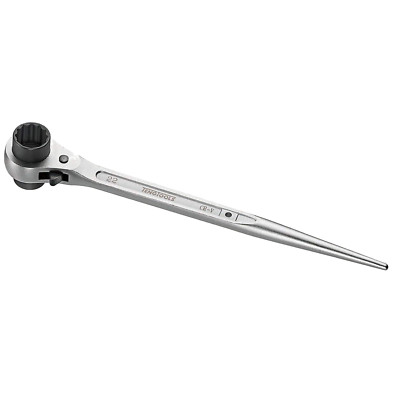 Teng Tools PGW1922 19 x 22mm Ratcheting Podger Scaffold Wrench