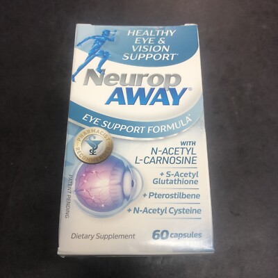 Neurop AWAY Eye Support Formula 60 Capsules Healthy Vision Support Ex 03/2026 D