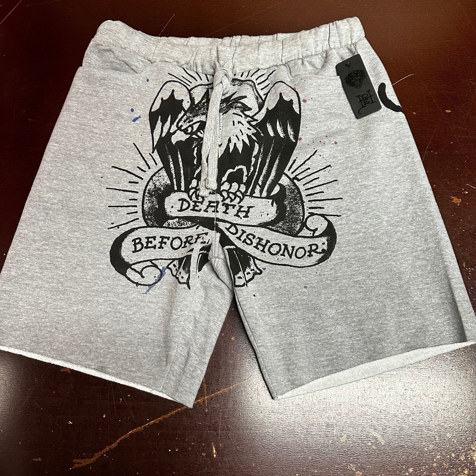[Sculptor X Ed Hardy] Cherry shorts グレー Sculptor X Ed Hardy] Cherry Shorts（その他パンツ）｜SCULPTOR