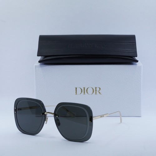 New DIOR ULTRADIOR SU B0A0 Gold/Smoke 65-14-140 Sunglasses