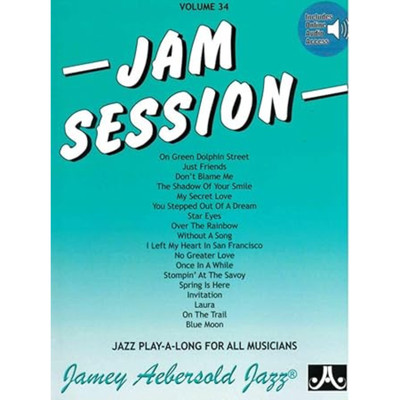 Vol. 34, Jam Session (Book & Online Audio)