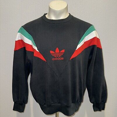 vintage adidas rocky iv style jumper pullover retro sweatshirt size medium grey 145488129177