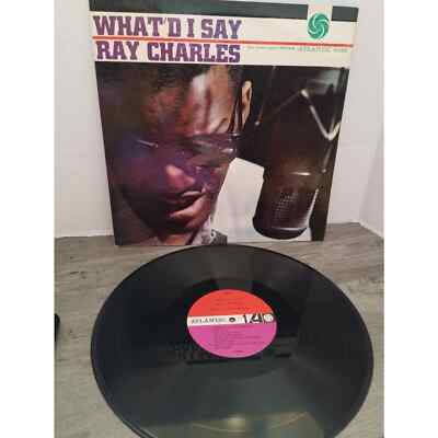 洋楽 RAY CHARLES WHAT'D I SAY ATLANTIC 8029 Ray Charles What'd I Say Vinyl LP Atlantic 8029 | eBay