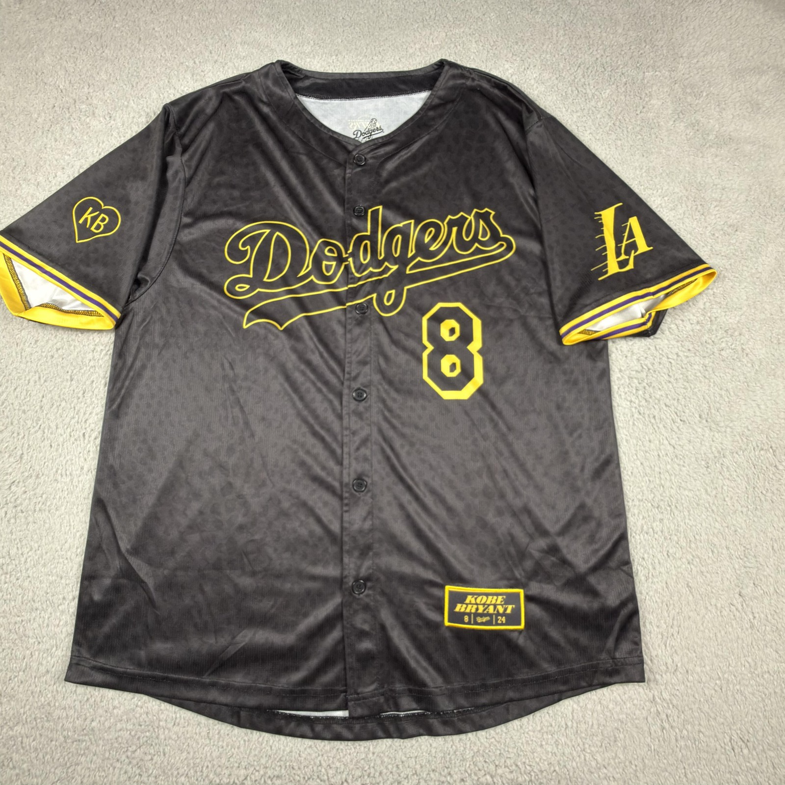 Kobe Bryant Dodgers ユニフォーム ドジャース MLB Los Angeles Dodgers x Kobe Bryant Jersey Shirt