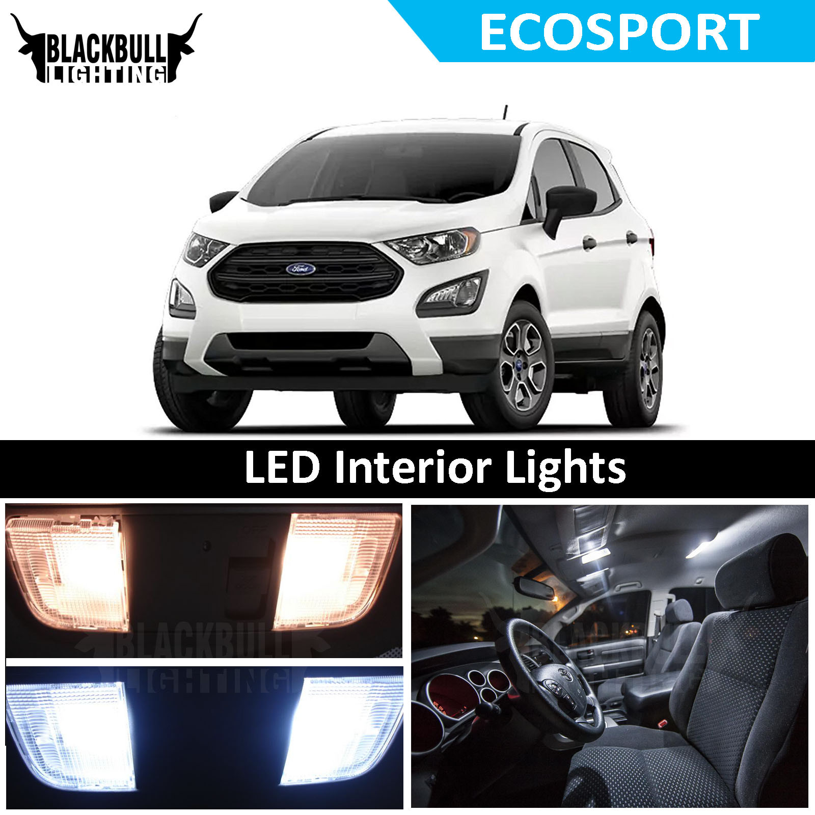 Car Truck Lighting Lamps White Led Interior Lights