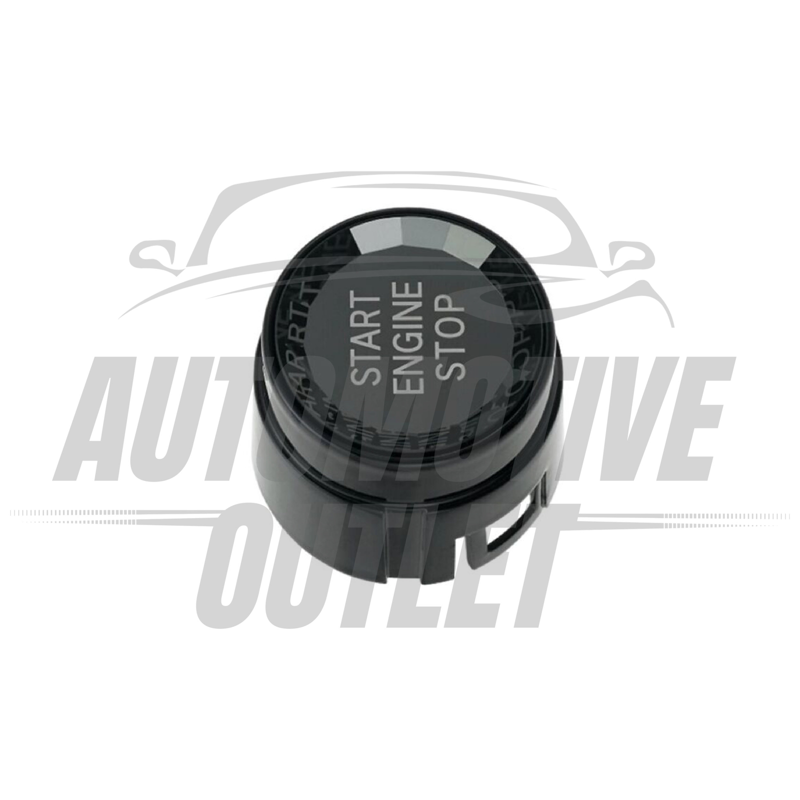 CRYSTAL START STOP BUTTON COVER BLACK WITHOUT OFF FOR BMW 1 3 4 5 6 7 X F SERIES 4