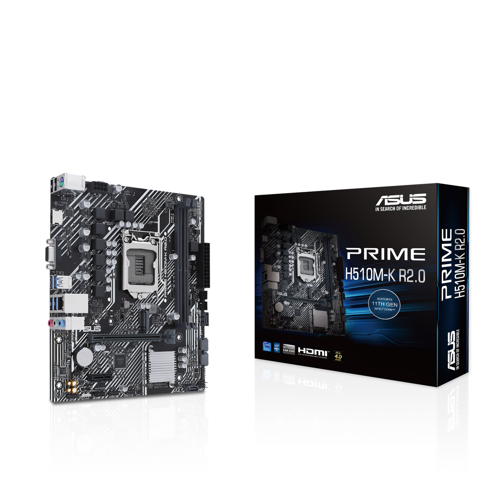 Asus PRIME H510M-K R2.0 Processor family Intel, Processor socket