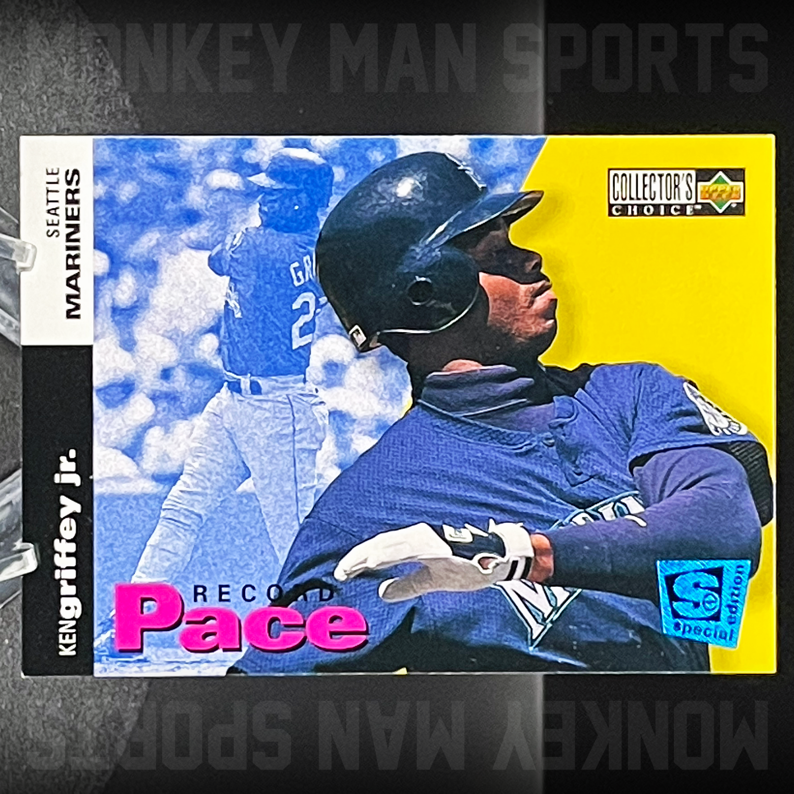 1994 Collector's Choice - Ken Griffey Jr - RECORD PACE #26 MARINERS MINT