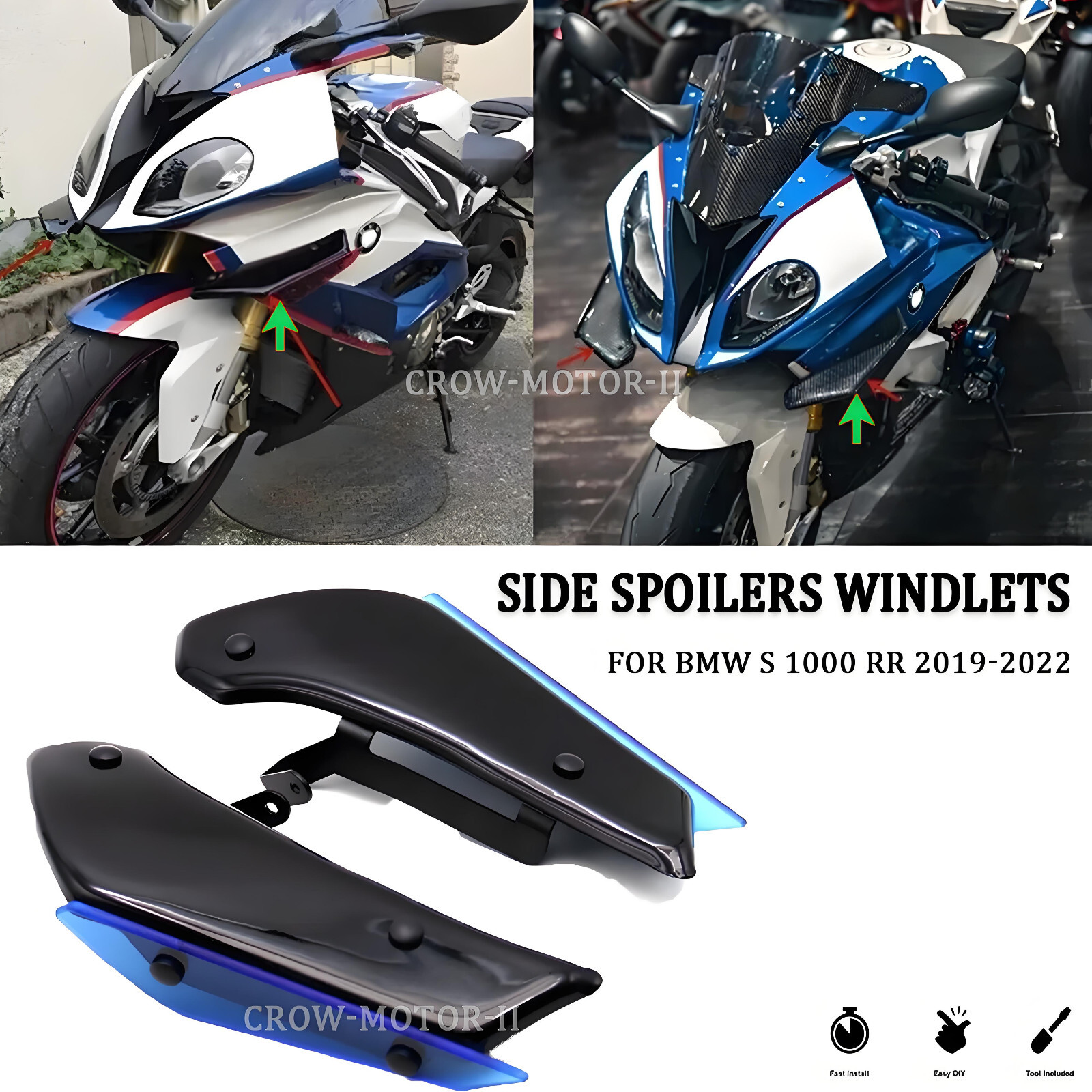 Amazon.co.jp: に適合するBMW S1000RR 2010-2018 HP4フェア