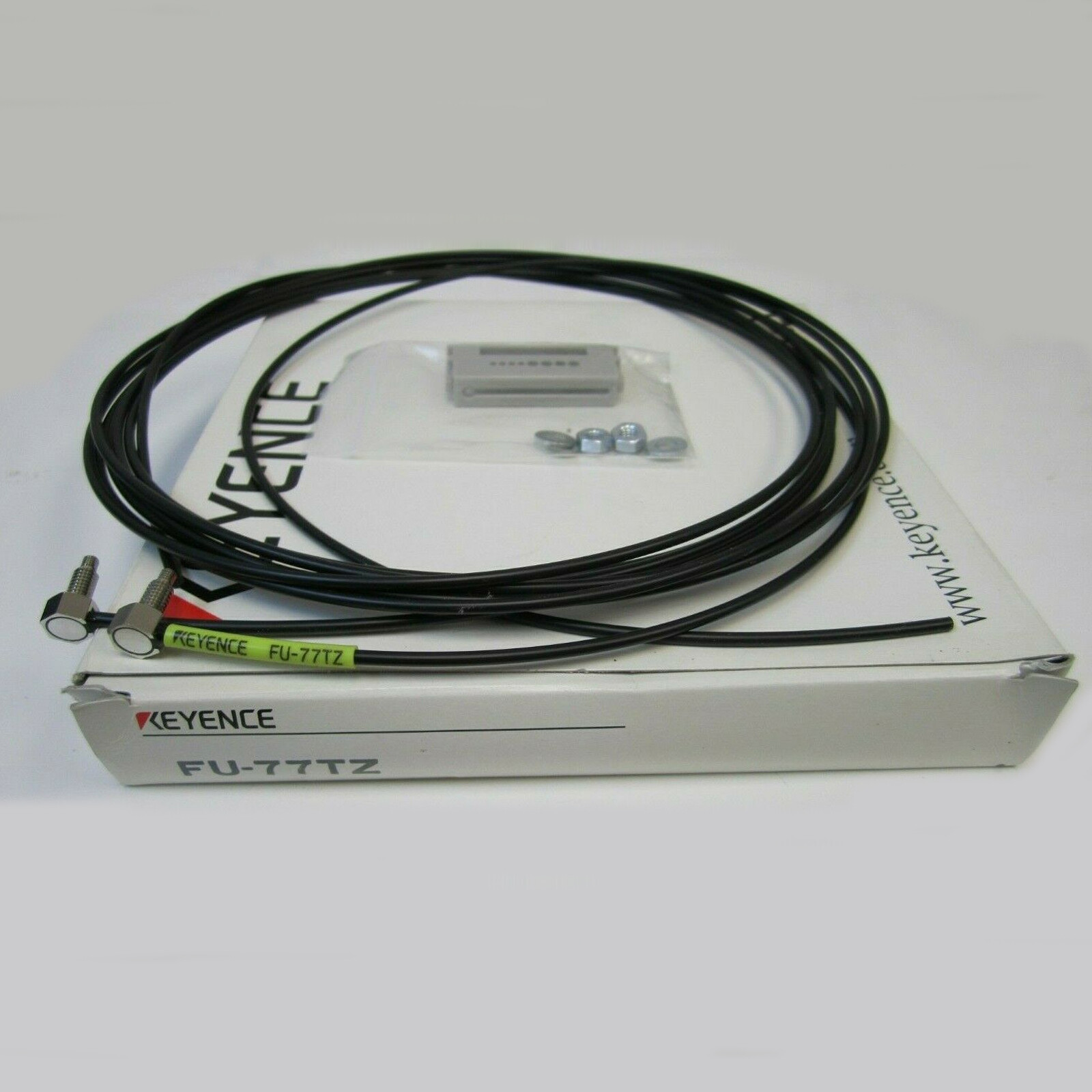 NEW FU-77TZ FU77TZ Keyence Transmissive Fiber Optic Sensor NEW FU-77TZ FU77TZ Keyence Transmissive Fiber Optic Sensor