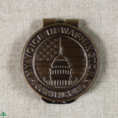 Money Clip - My Voice in Washington - with Flag and Capital Building