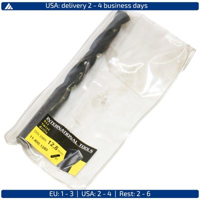 Eco HSS Twist Drill Din 338 Rolled 12.8mm, I.T. 11.400.1280 (11.400) Factory ...
