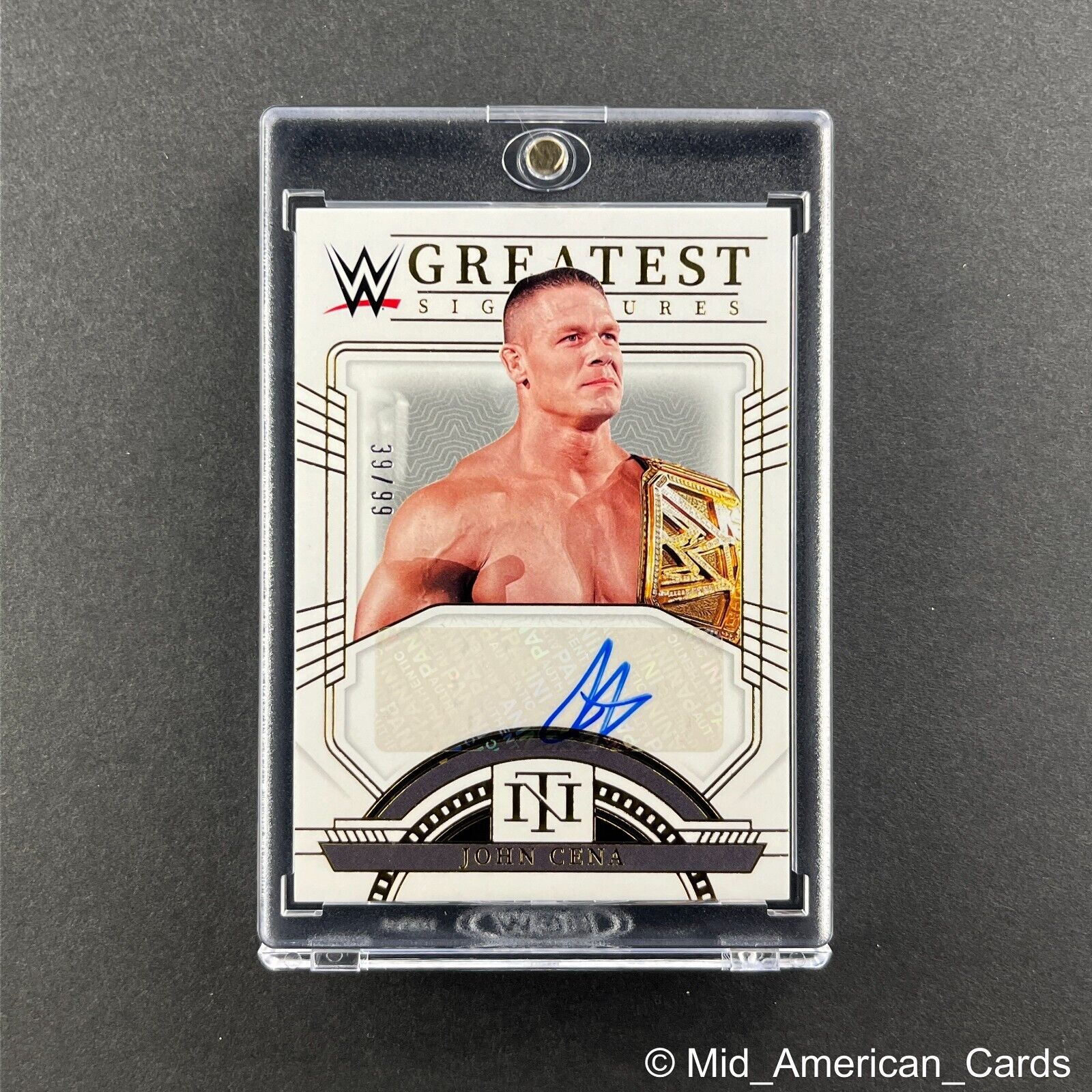 2024 National Treasures JOHN CENA #WG-JCN Greatest 2024 National Treasures JOHN CENA #WG-JCN Greatest
