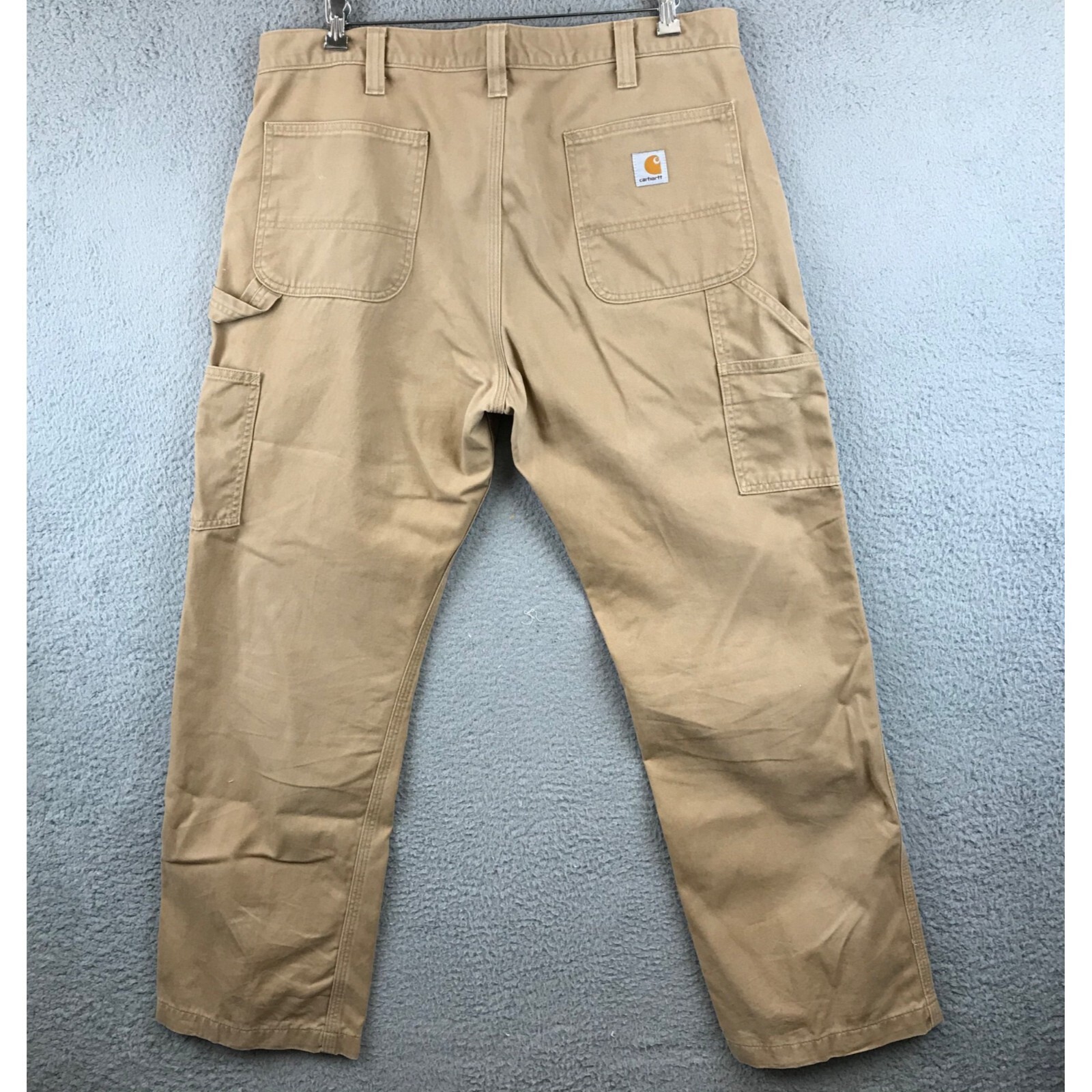 Men's Carhartt Relaxed Fit Twill Utility Work Carpenter Tan