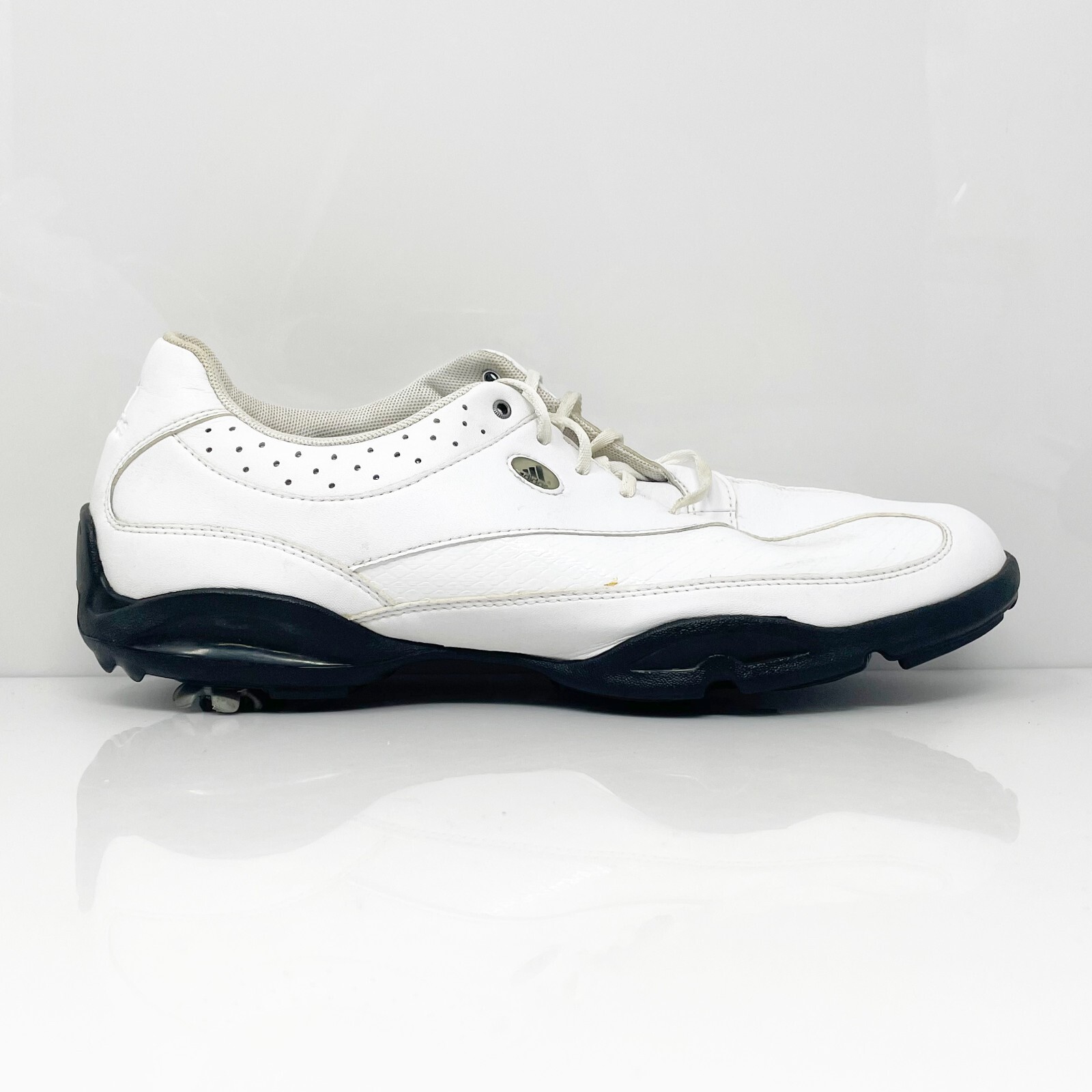 

Adidas Womens Driver Pearl 738258 Белые бутсы для гольфа Размер 9,5, Белый, Driver Pearl