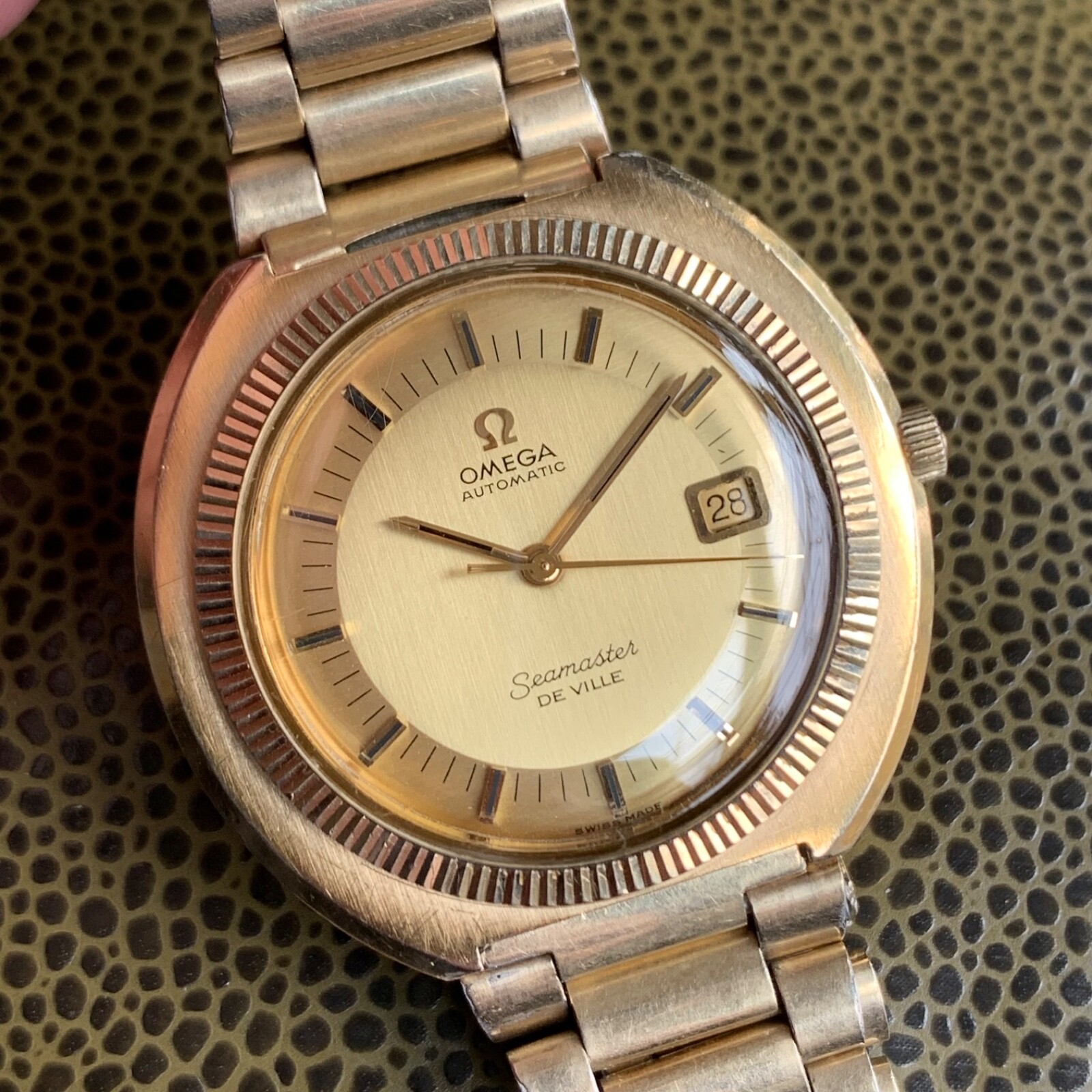 1971 Omega Seamaster DeVille Jumbo 41.7mm Ref. KM6326 14K