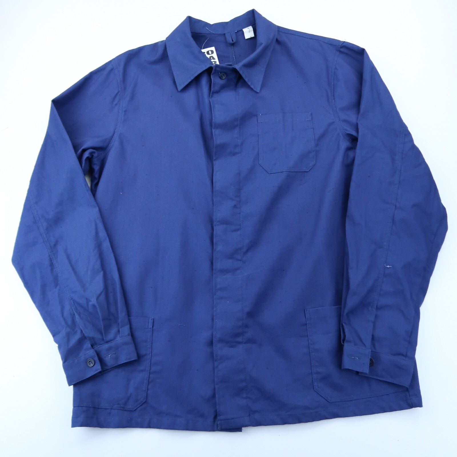 ジャケット・アウター VINTAGE euro work jacket French French EU Chore Worker Work Jackets - 100% Cotton - Navy