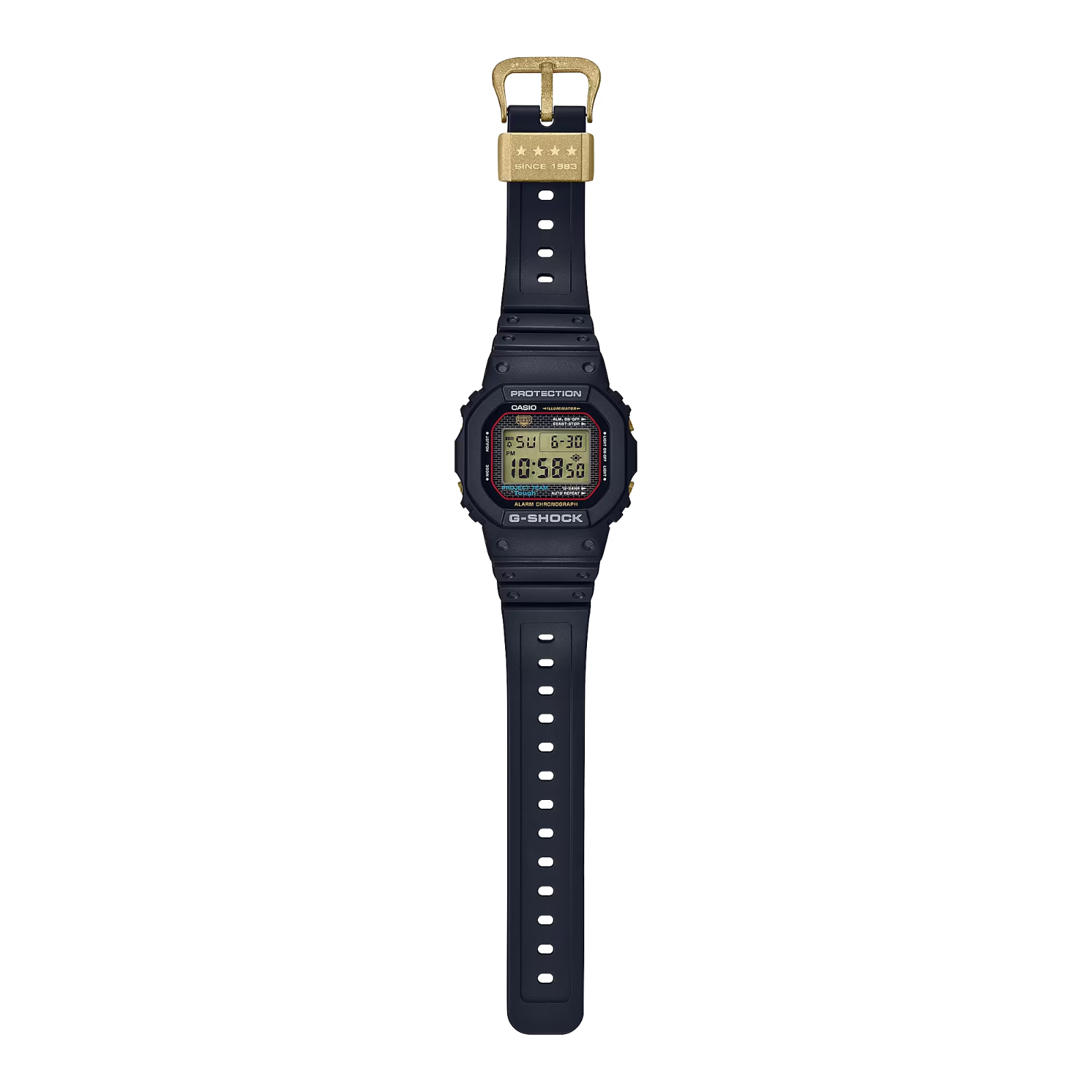 Pre-owned G-shock ✫ 40th Casio  Dw5040pg-1 Anniversary Recrystallized Project Team Tough