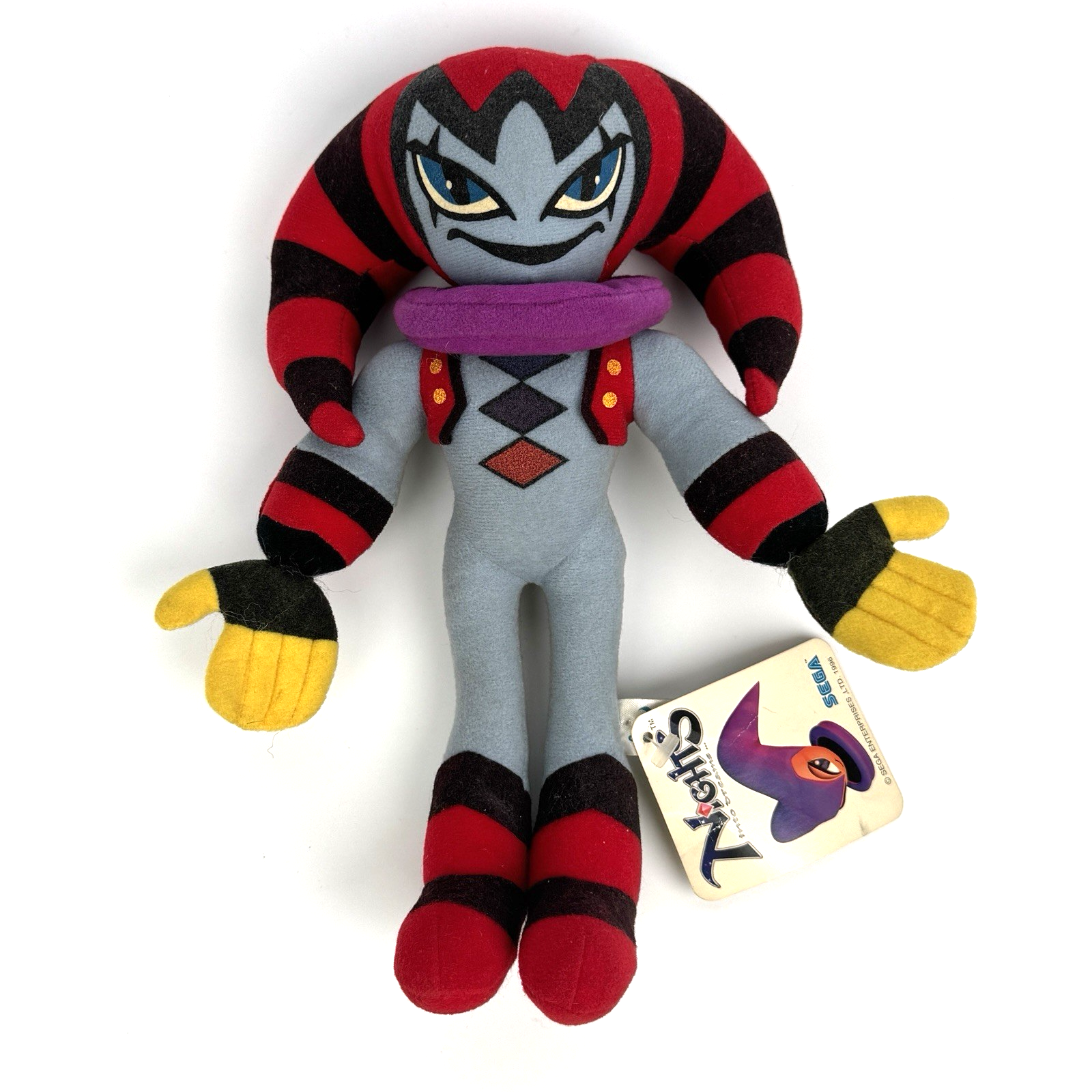 Nights into Dreams Nights Plush Doll Sega 1996 Sega Saturn