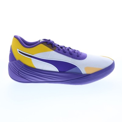 

Мужские белые спортивные баскетбольные кроссовки Puma Fusion Nitro Team 37703509 8, Белый, Puma Fusion Nitro Team