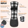 BEAUTYZOO Anti Slip Dog Socks Boots, Dog Shoes for Hot/Cold Pavement Snow Rain Days,Waterproof Grip Dog Booties Paw Protector for Hardwood Floor, Prevent Licking for Small Medium Large Senior Old Dogs