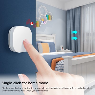 Tuya Zigbee Wireless Smart Scene Switch Button Remote Control Dimmer