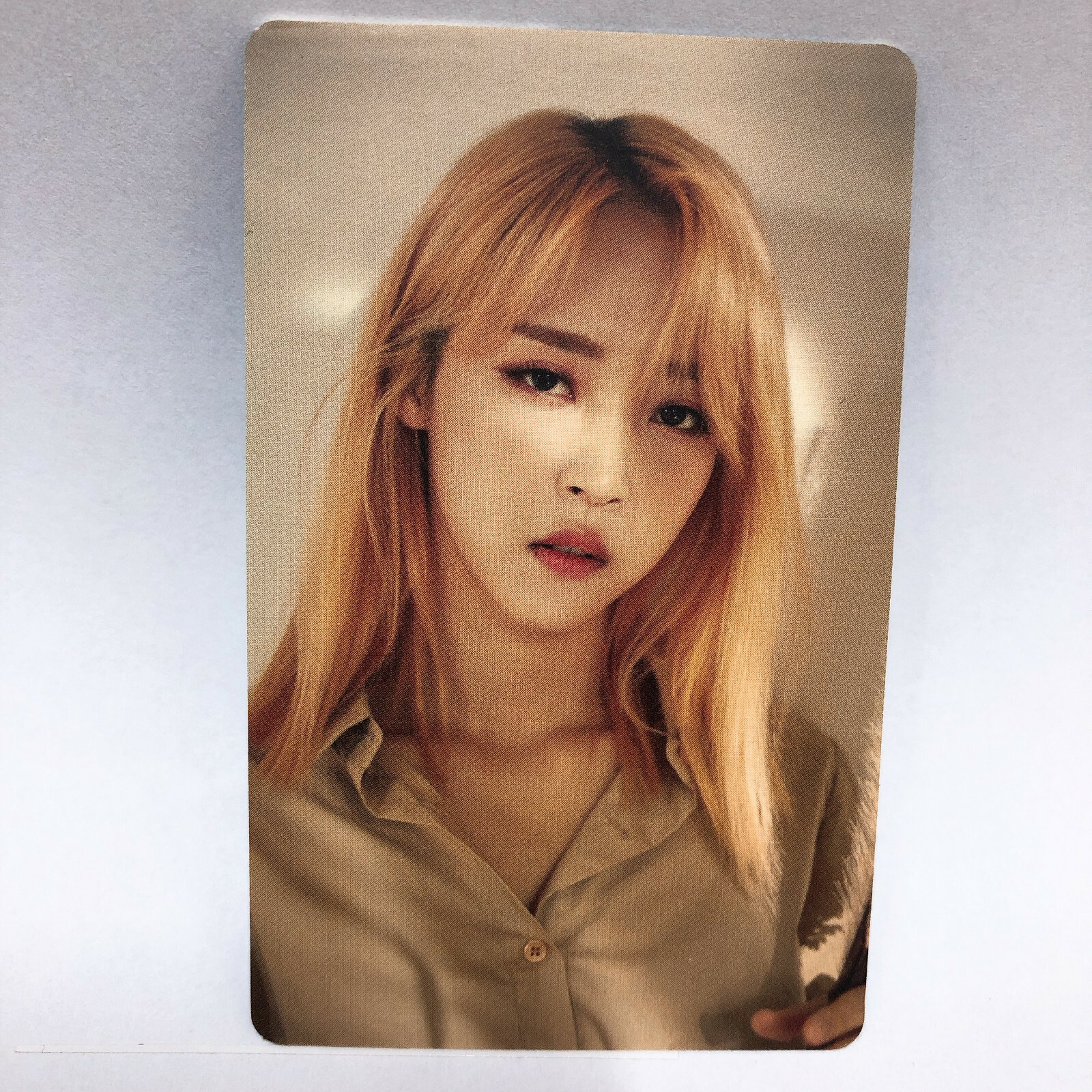 Mamamoo Moonbyul Official Kihno Kit Selfish Album Photocard