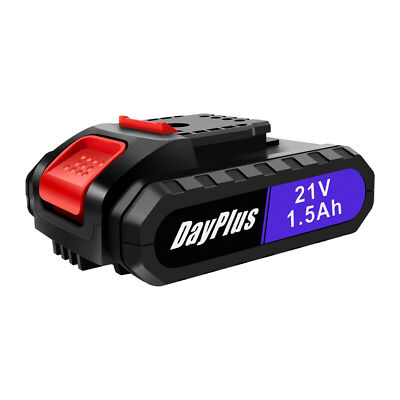 21V Cordless Drill Driver Electric Screwdriver with 2 Li-Ion Batteries & Charger