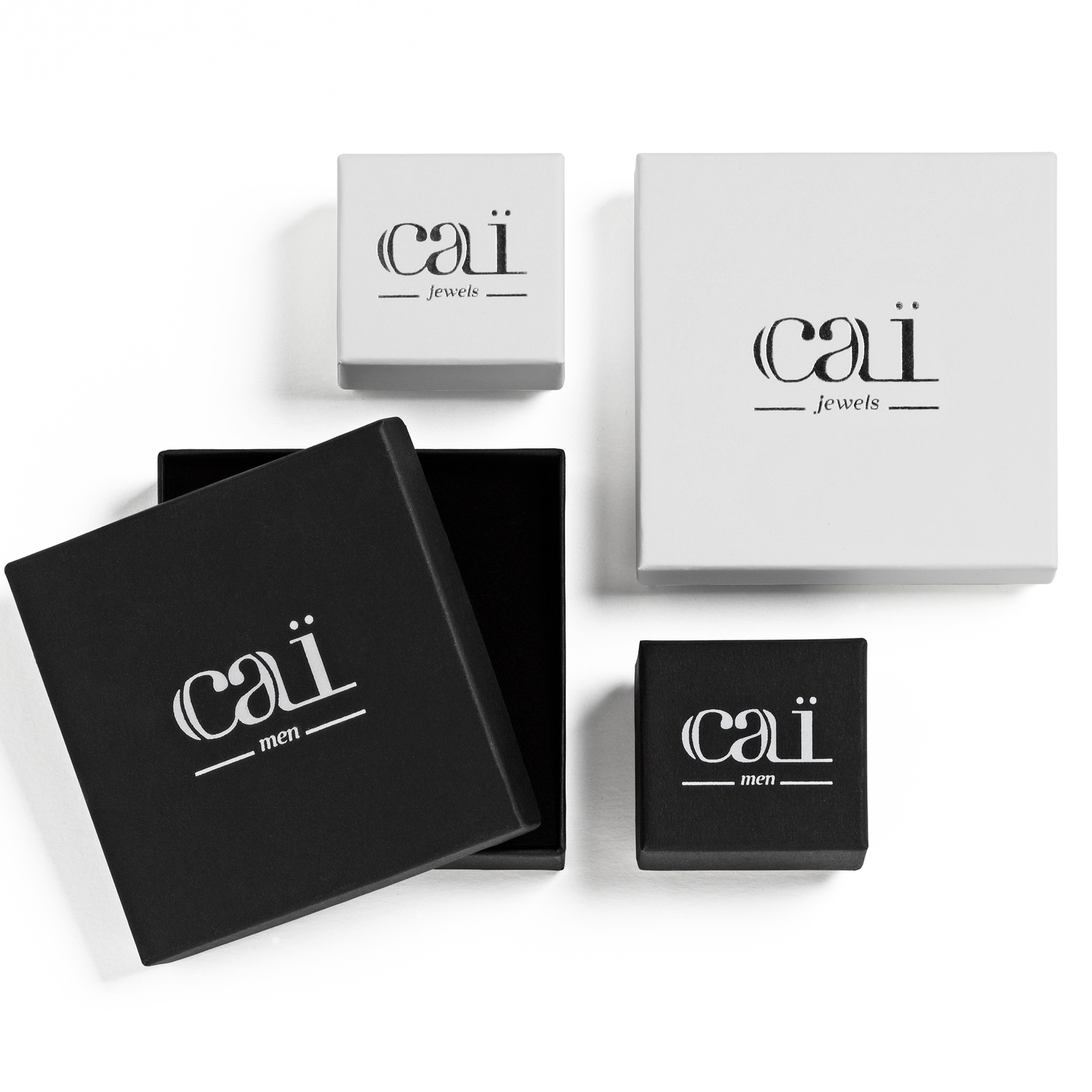 Cai925/- Sterling Silber oxidiert Japan